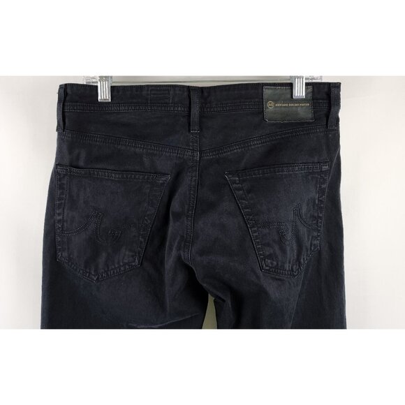 Adriano Goldschmied AG Jeans Mens 32x30 Black The Protege Straight Leg USA - Picture 6 of 10